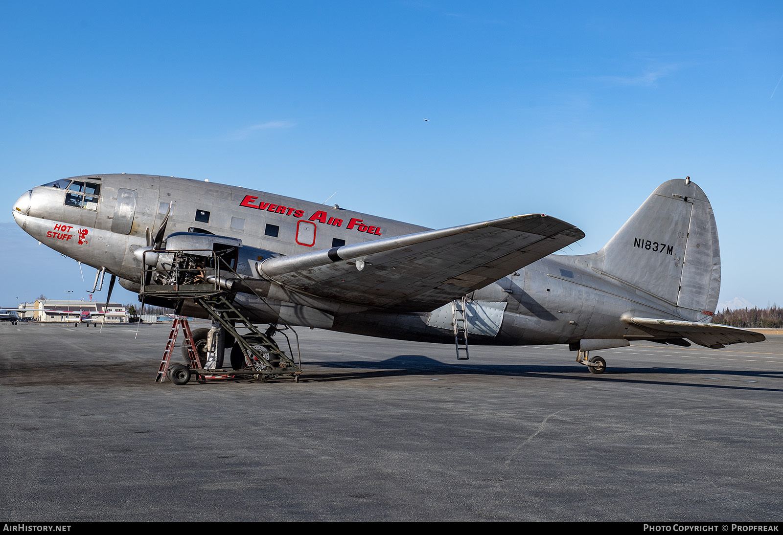 Aircraft Photo of N1837M | Curtiss C-46F Commando | Everts Air Fuel | AirHistory.net #686598