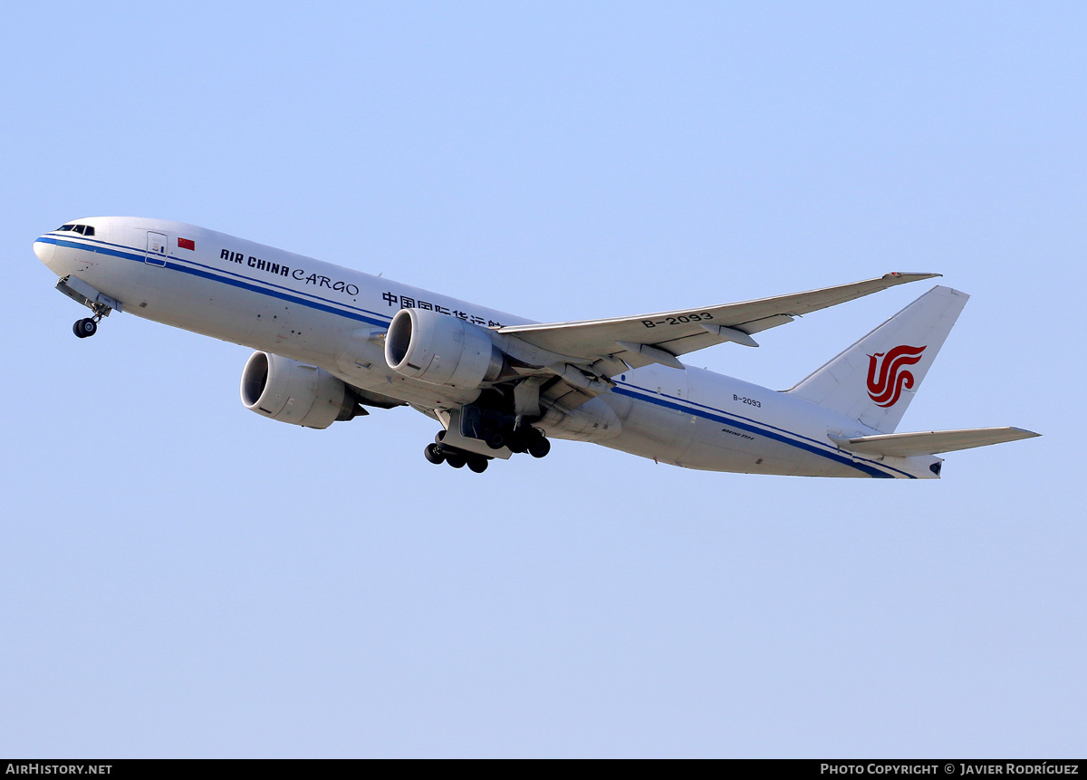 Aircraft Photo of B-2093 | Boeing 777-FFT | Air China Cargo | AirHistory.net #686602
