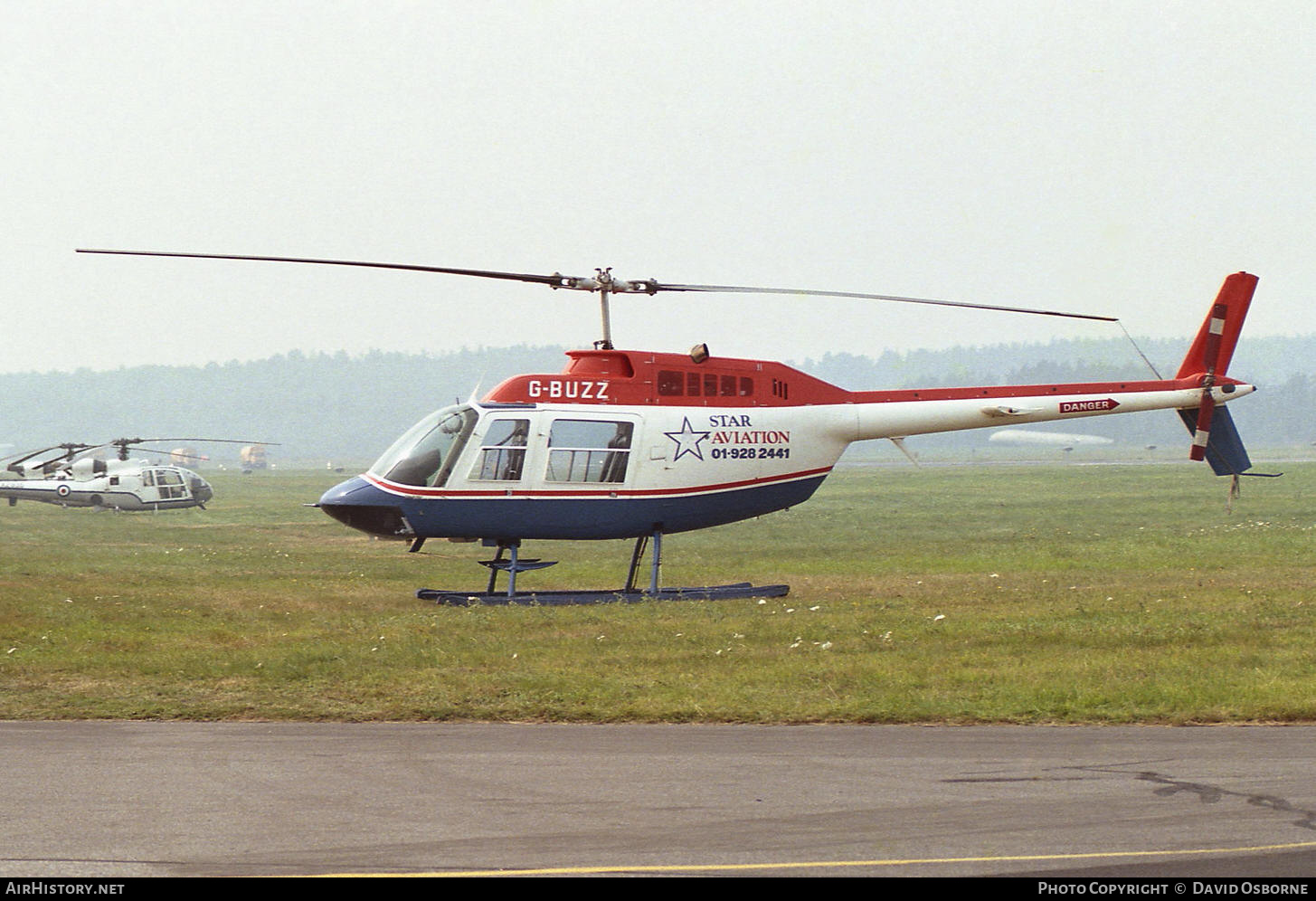 Aircraft Photo of G-BUZZ | Bell AB-206B-2 JetRanger II | Star Aviation | AirHistory.net #686635