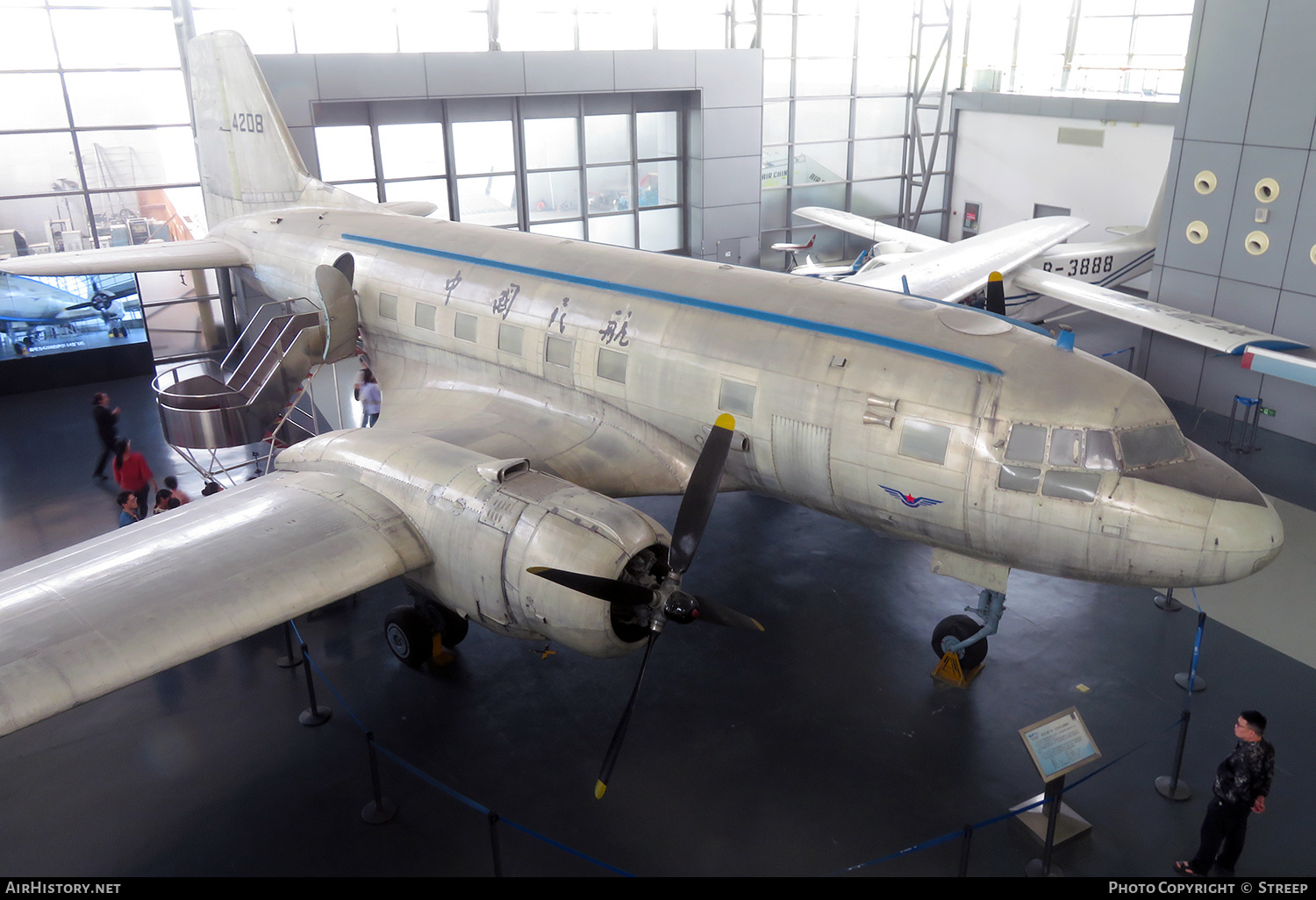 Aircraft Photo of B-4208 | Ilyushin Il-14P | CAAC - Civil Aviation Administration of China | AirHistory.net #686651
