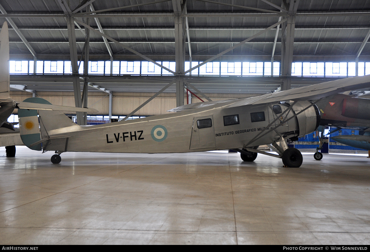 Aircraft Photo of LV-FHZ | Fairchild 82D | Instituto Geográfico Militar | AirHistory.net #686652