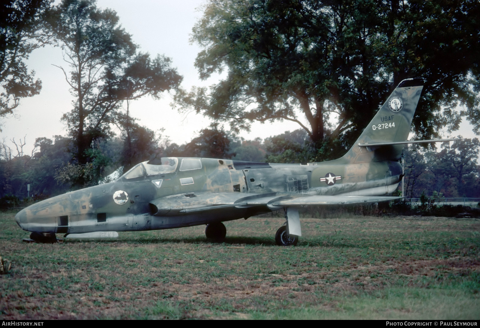 Aircraft Photo of 52-7244 / 0-27244 | Republic RF-84F Thunderflash | USA - Air Force | AirHistory.net #686661