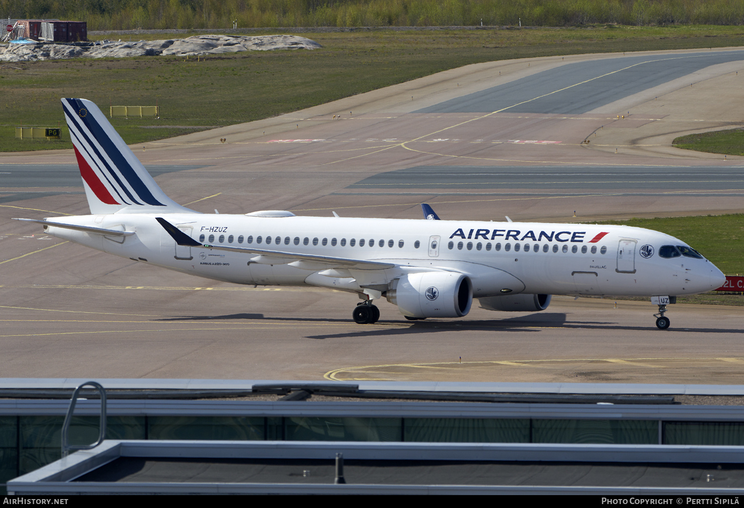 Aircraft Photo of F-HZUZ | Airbus A220-371 (BD-500-1A11) | Air France | AirHistory.net #686670