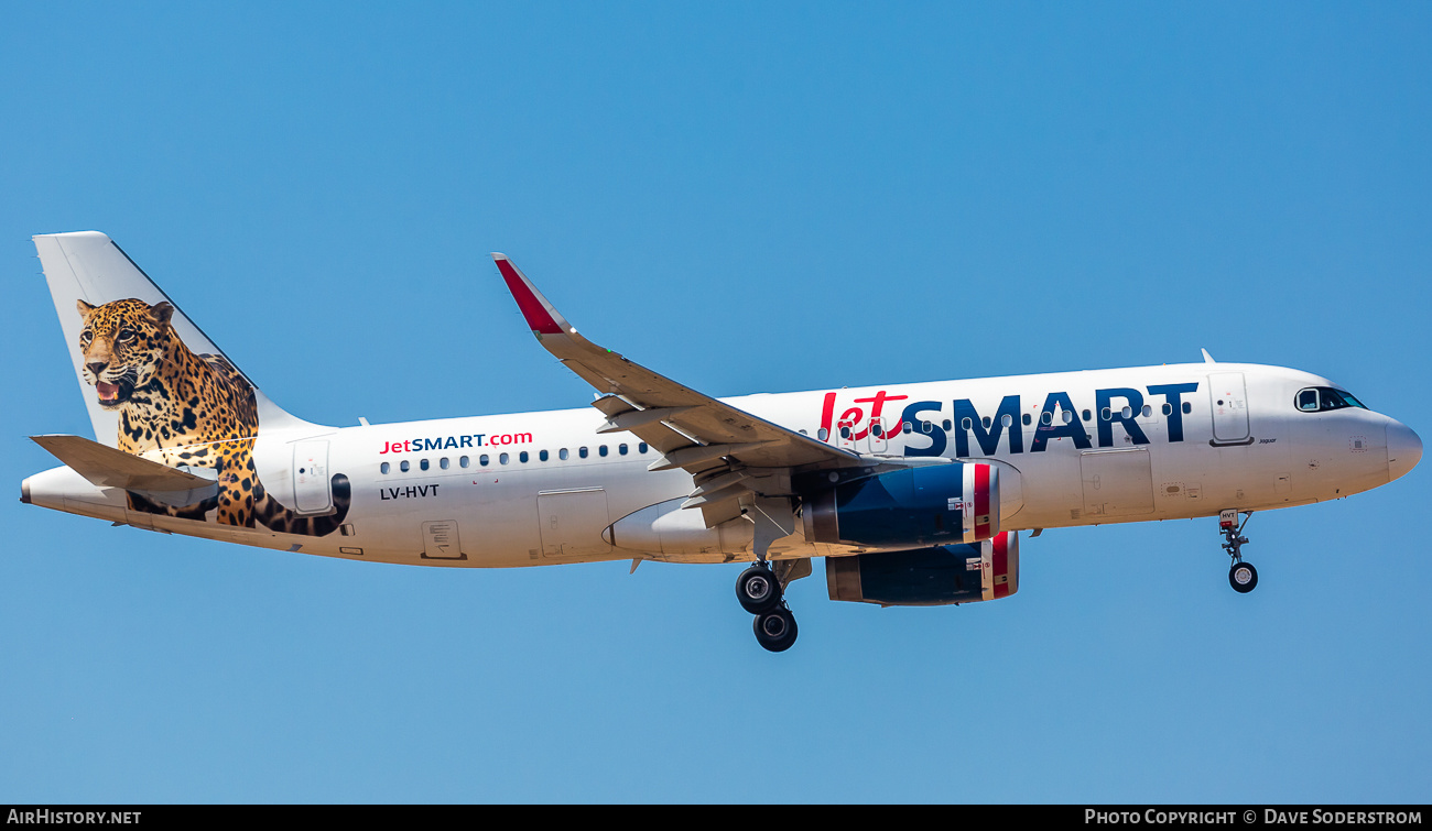Aircraft Photo of LV-HVT | Airbus A320-232 | JetSmart | AirHistory.net #686702