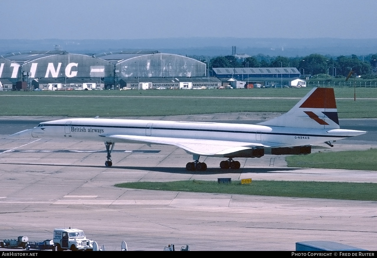 Aircraft Photo of G-N94AB | Aerospatiale-BAC Concorde 102 | British Airways | AirHistory.net #686708