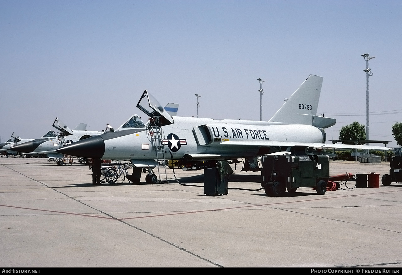 Aircraft Photo of 58-0783 / 80783 | Convair F-106A Delta Dart | USA - Air Force | AirHistory.net #686712
