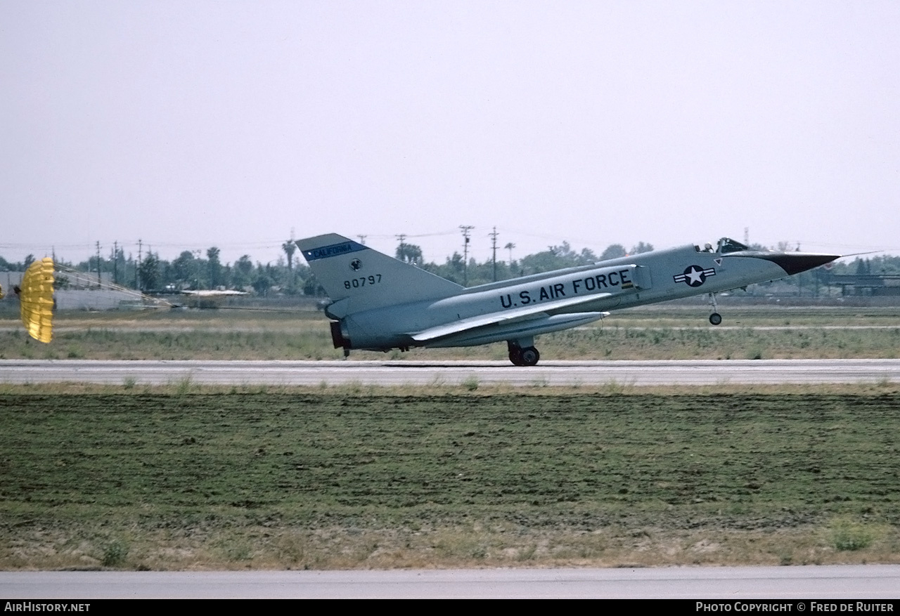 Aircraft Photo of 58-0797 / 80797 | Convair F-106A Delta Dart | USA - Air Force | AirHistory.net #686717