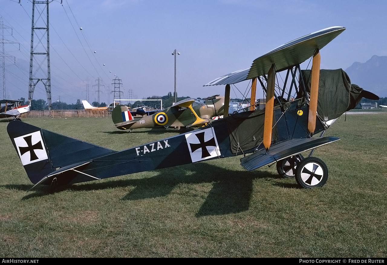 Aircraft Photo of F-AZAX | Albatros B.II Replica | Germany - Air Force | AirHistory.net #686736