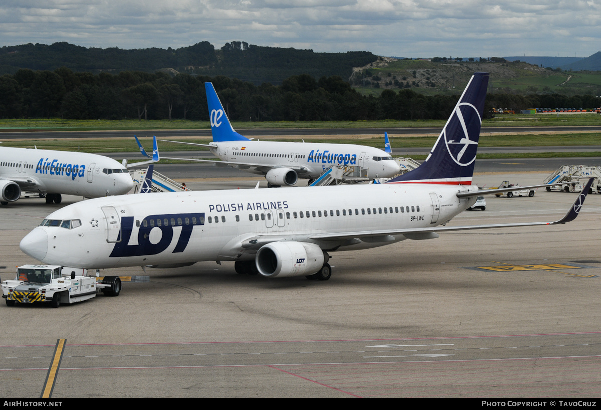 Aircraft Photo of SP-LWC | Boeing 737-89P | LOT Polish Airlines - Polskie Linie Lotnicze | AirHistory.net #686737