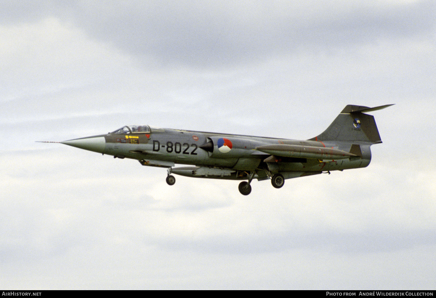 Aircraft Photo of D-8022 | Lockheed F-104G Starfighter | Netherlands - Air Force | AirHistory.net #686752