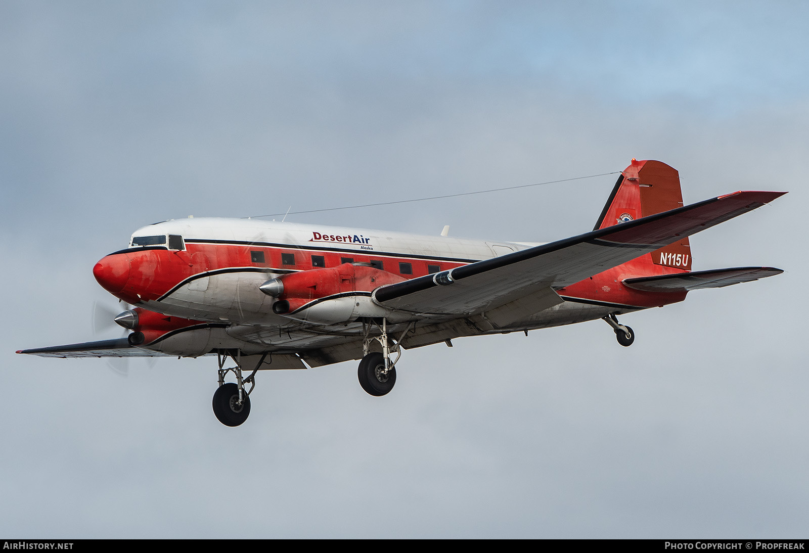 Aircraft Photo of N115U | Basler BT-67 Turbo-67 | Desert Air | AirHistory.net #686754