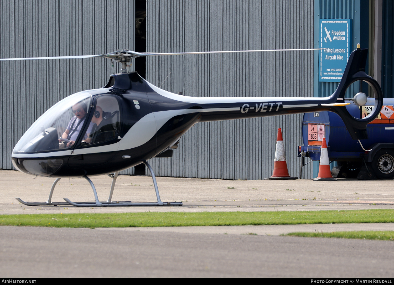 Aircraft Photo of G-VETT | Guimbal Cabri G2 | AirHistory.net #686766