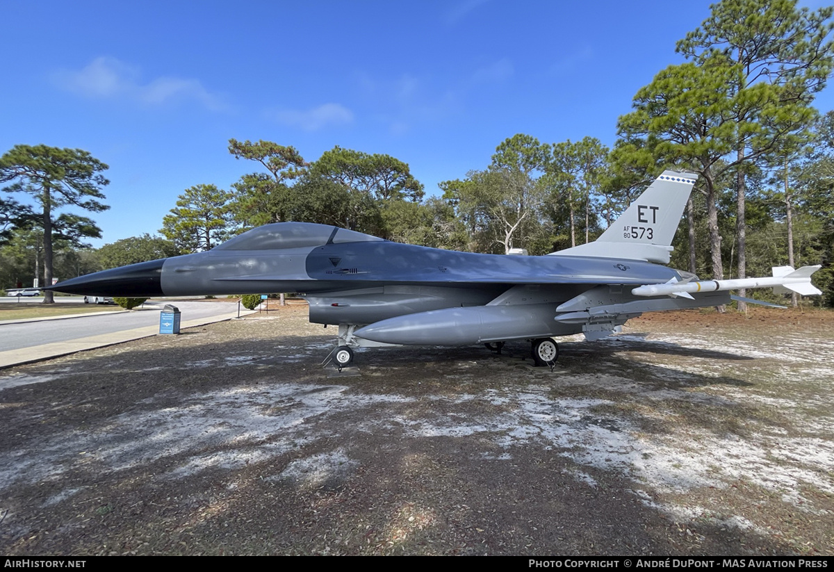 Aircraft Photo of 80-0573 | General Dynamics F-16A Fighting Falcon | USA - Air Force | AirHistory.net #686789