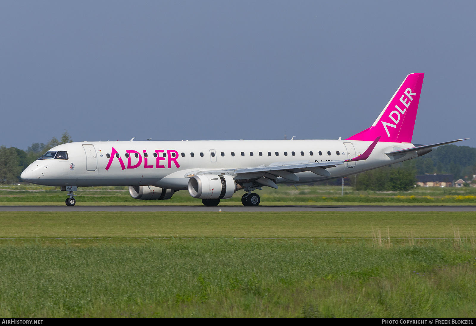 Aircraft Photo of D-AJHW | Embraer 190LR (ERJ-190-100LR) | German Airways | AirHistory.net #686798