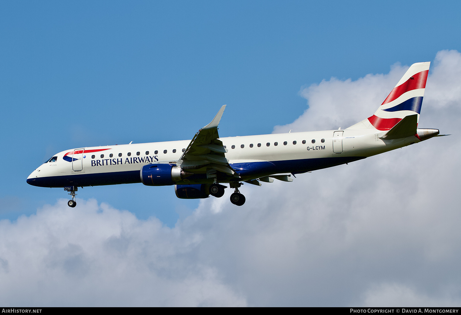 Aircraft Photo of G-LCYM | Embraer 190SR (ERJ-190-100SR) | British Airways | AirHistory.net #686834