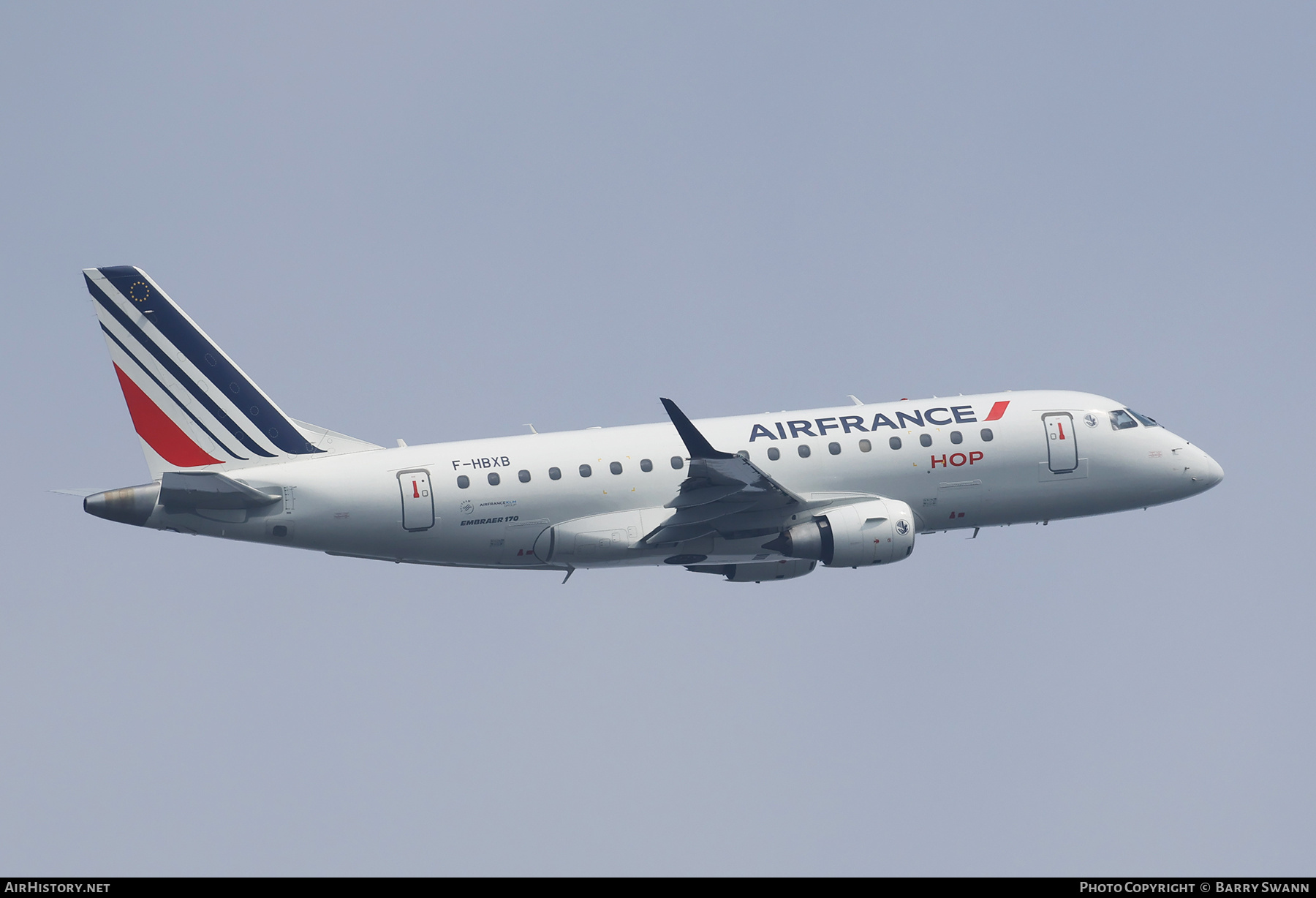 Aircraft Photo of F-HBXB | Embraer 170STD (ERJ-170-100STD) | Hop! | AirHistory.net #686840