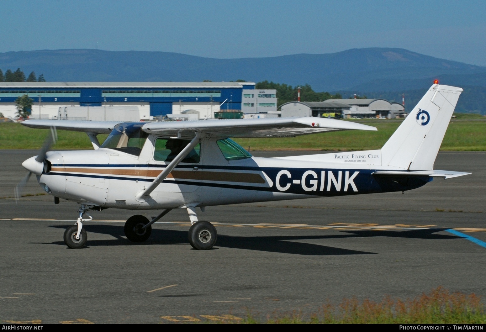 Aircraft Photo of C-GINK | Cessna 152 | Pacific Flying Club | AirHistory.net #686853