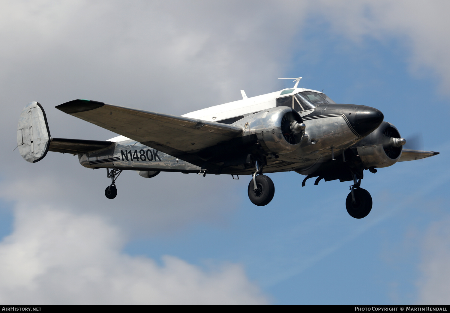 Aircraft Photo of N1480K | Beech G18S | AirHistory.net #686928