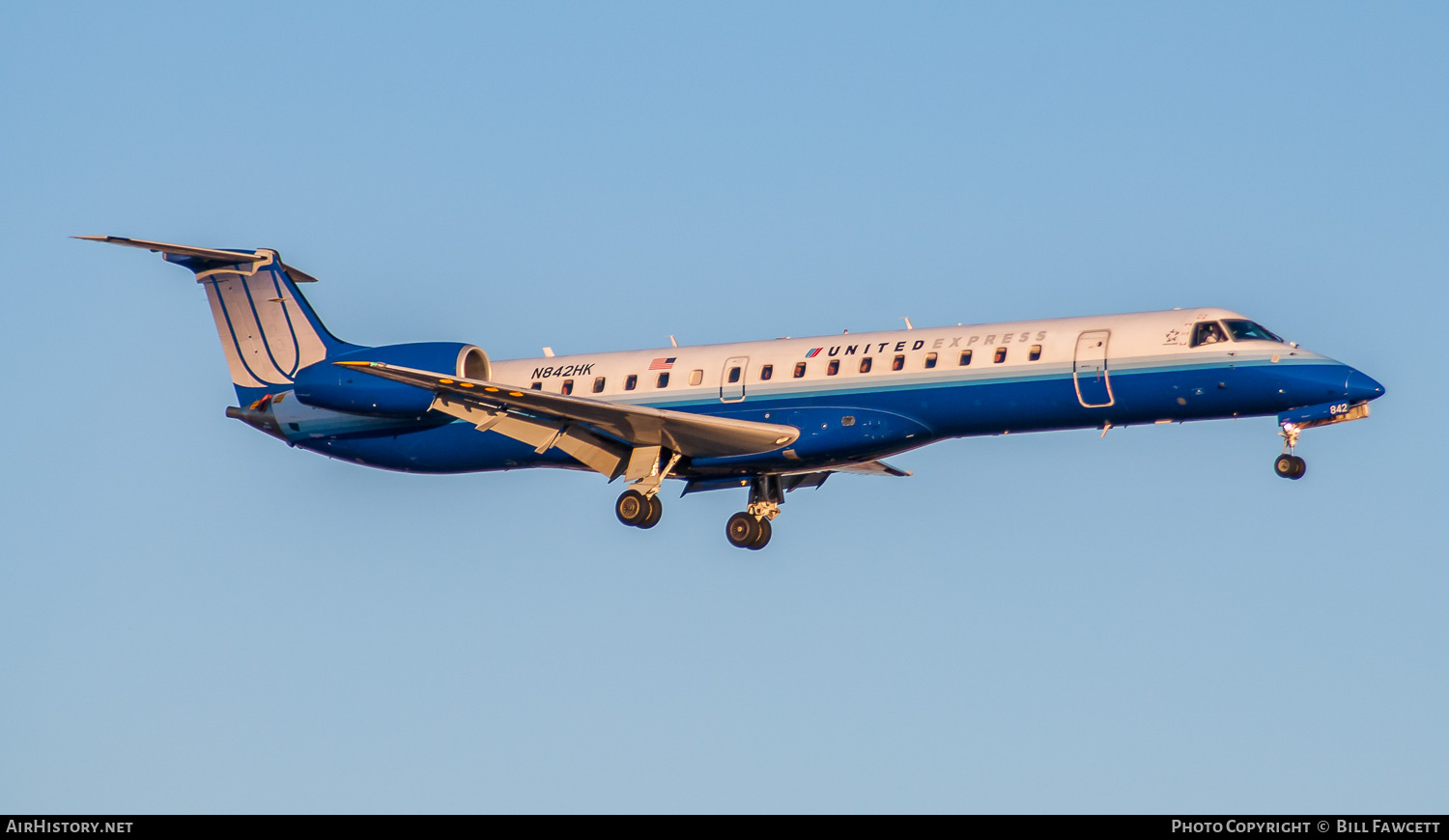 Aircraft Photo of N842HK | Embraer ERJ-145LR (EMB-145LR) | United Express | AirHistory.net #686929