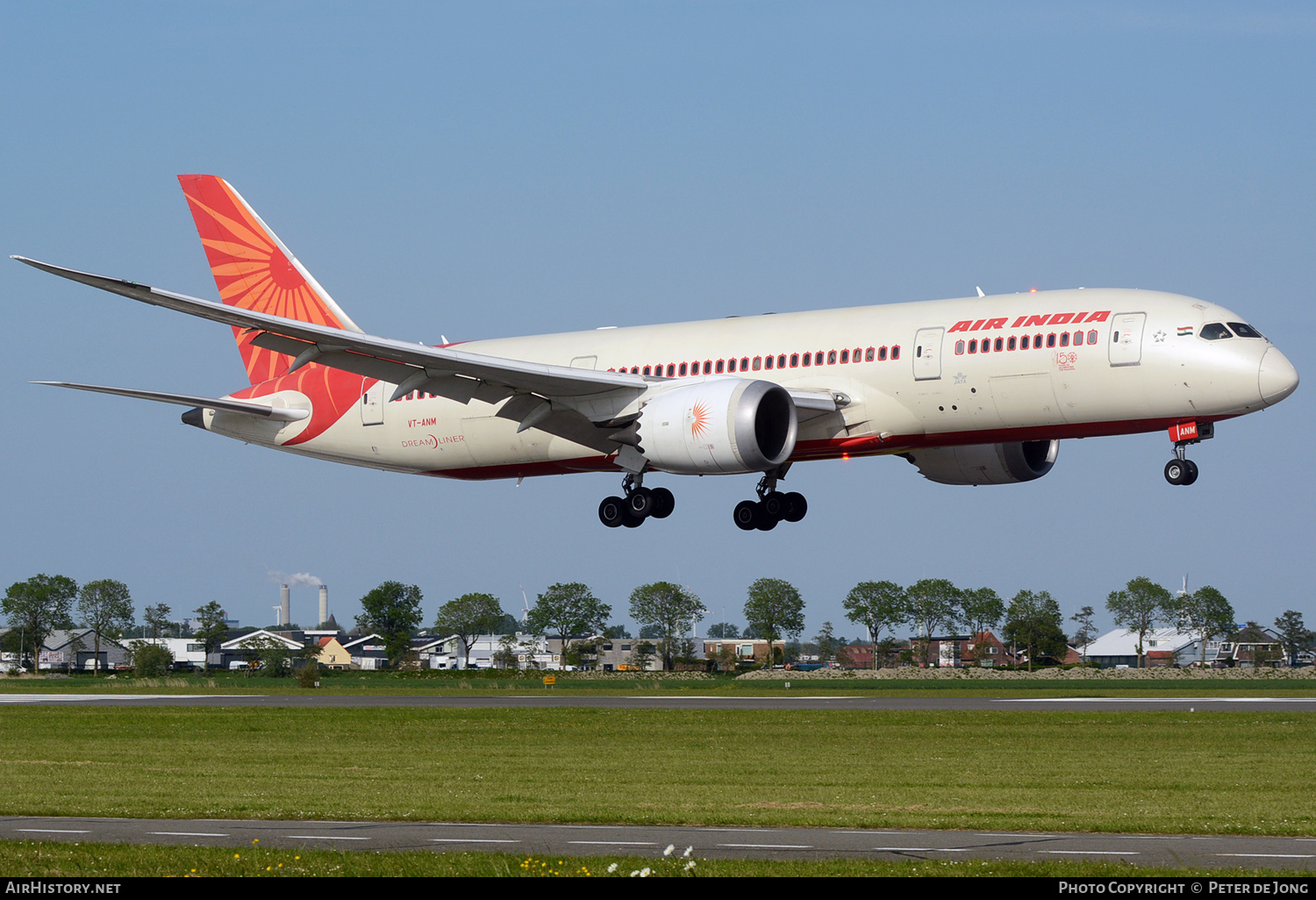 Aircraft Photo of VT-ANM | Boeing 787-8 Dreamliner | Air India | AirHistory.net #686930