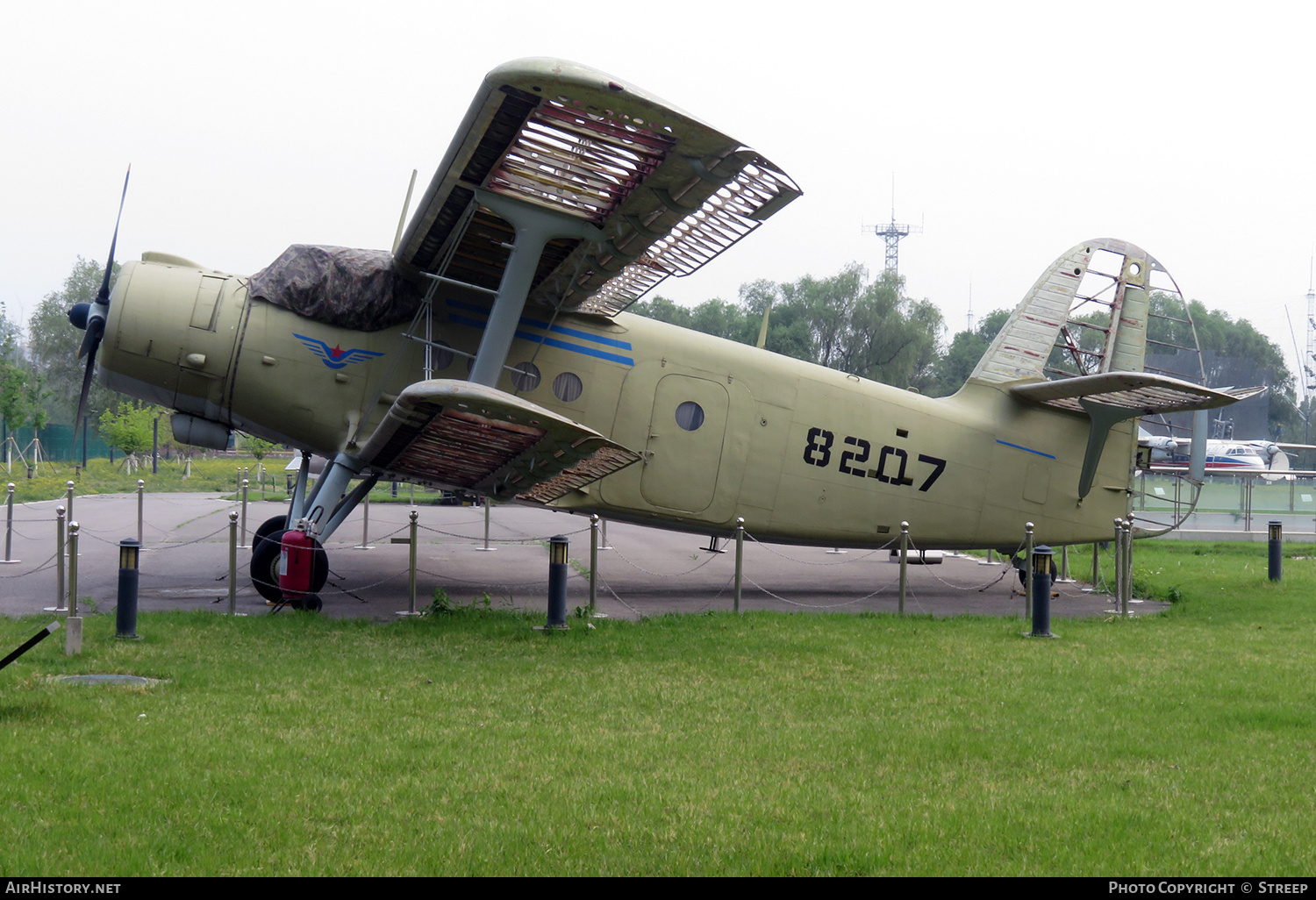 Aircraft Photo of 8207 | Shijiazhuang Y5 | CAAC - Civil Aviation Administration of China | AirHistory.net #686940