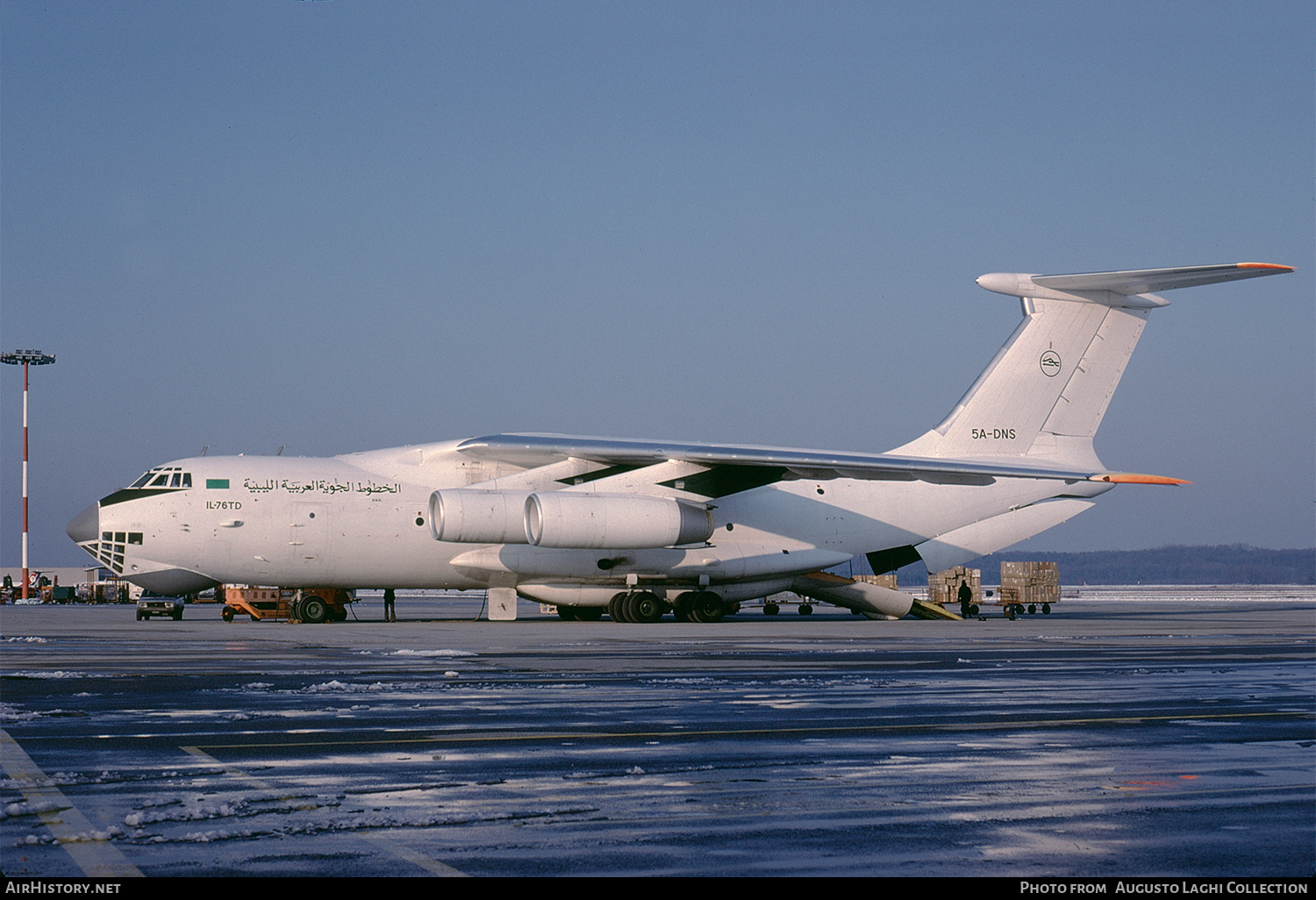 Aircraft Photo of 5A-DNS | Ilyushin Il-76TD | Libyan Arab Airlines | AirHistory.net #686959