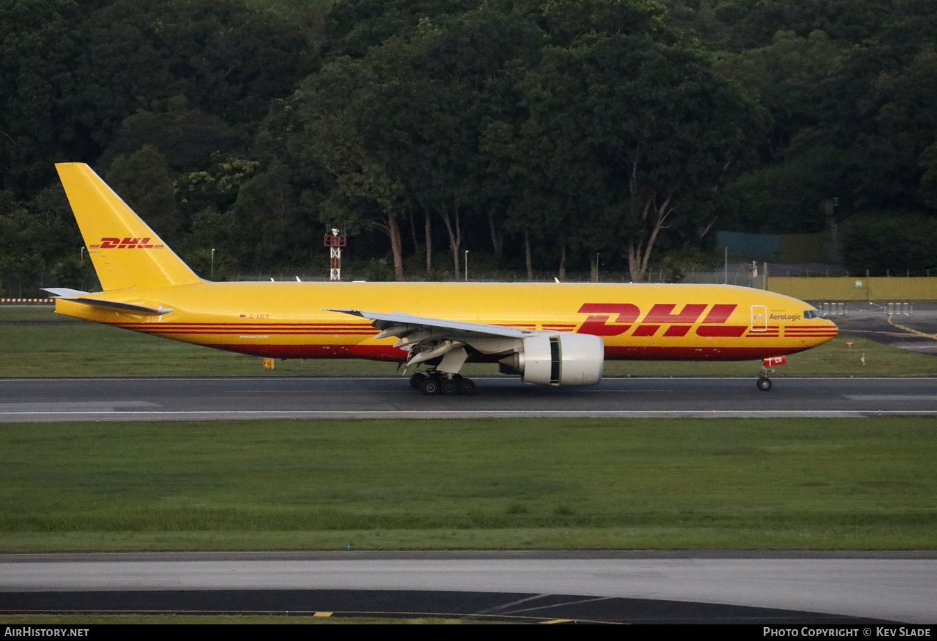 Aircraft Photo of D-AALO | Boeing 777-F | DHL International | AirHistory.net #686960