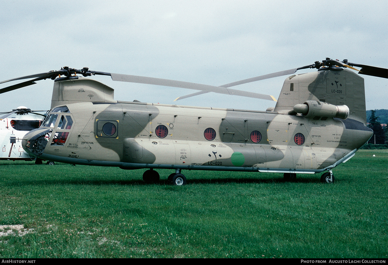 Aircraft Photo of LC-020 | Boeing Vertol CH-47C Chinook | Libya - Air Force | AirHistory.net #686968