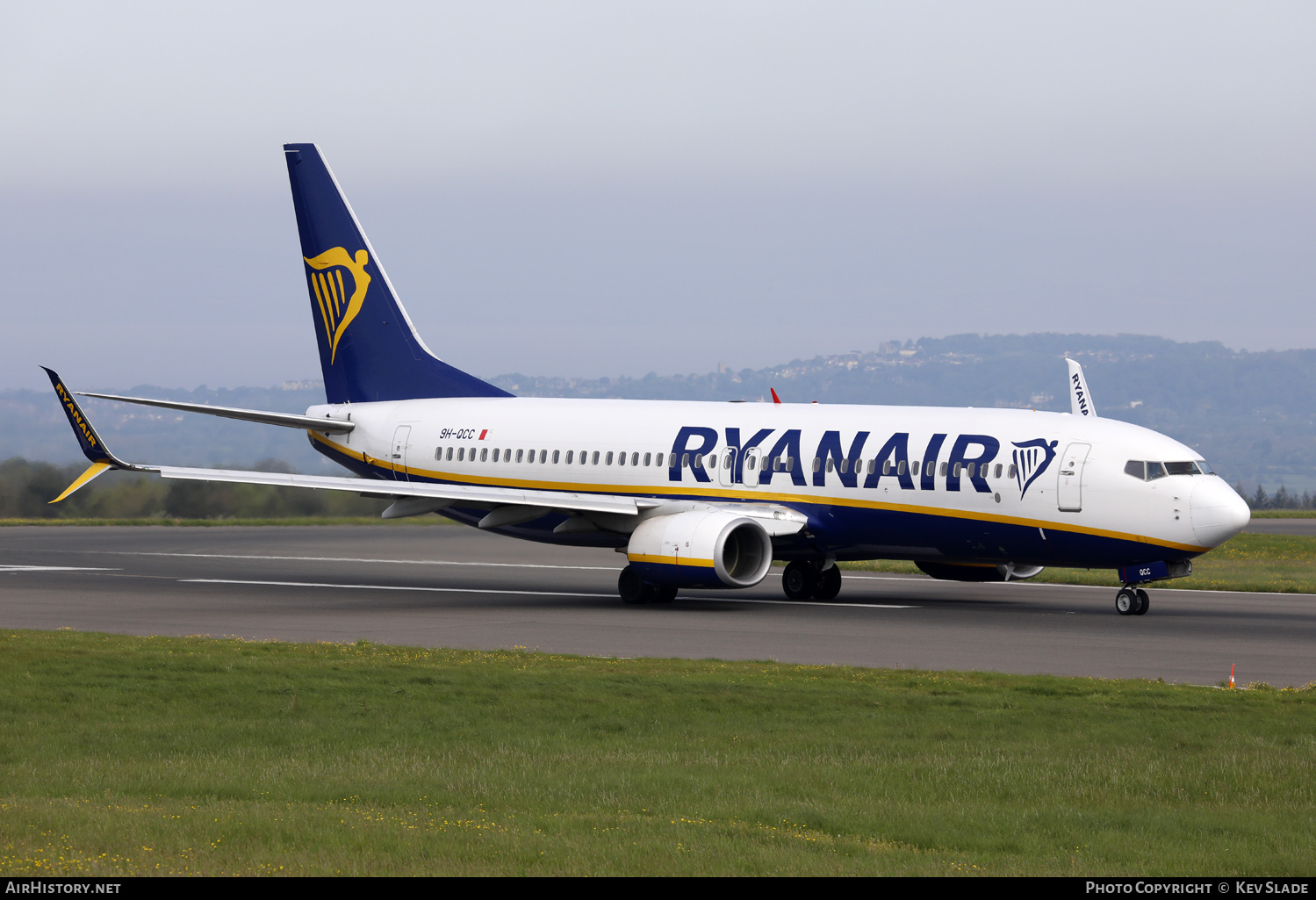 Aircraft Photo of 9H-QCC | Boeing 737-8AS | Ryanair | AirHistory.net #686976