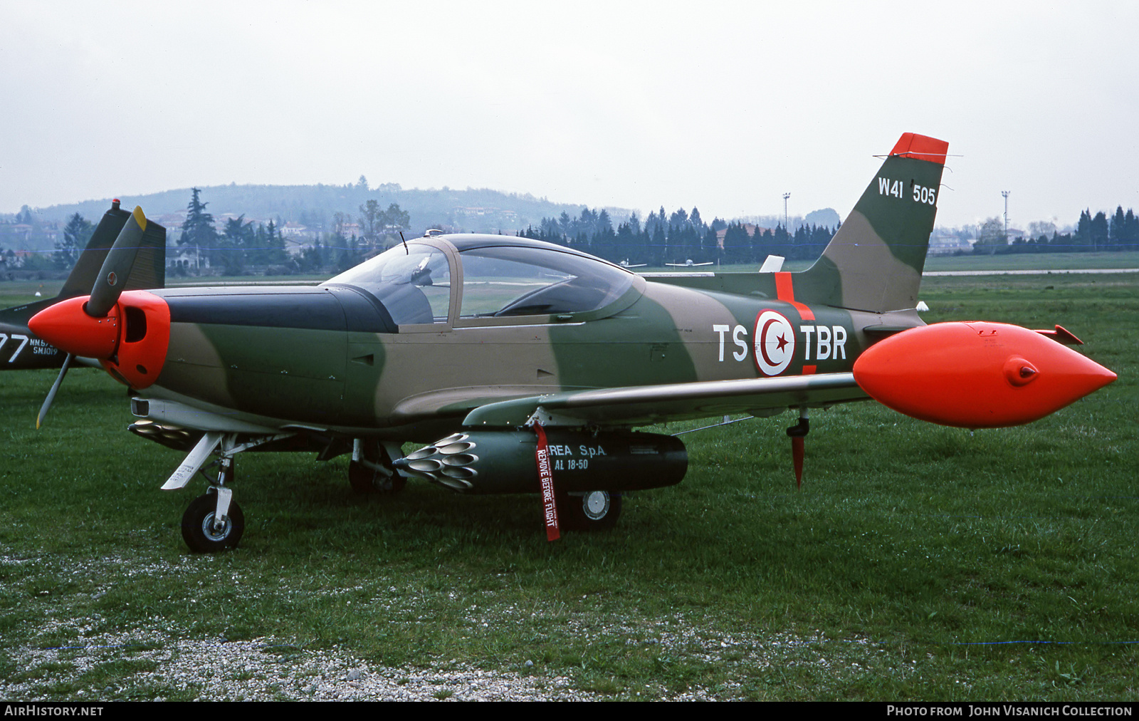 Aircraft Photo of W41 505 / TS-TBR | SIAI-Marchetti SF-260 | Tunisia - Air Force | AirHistory.net #686984