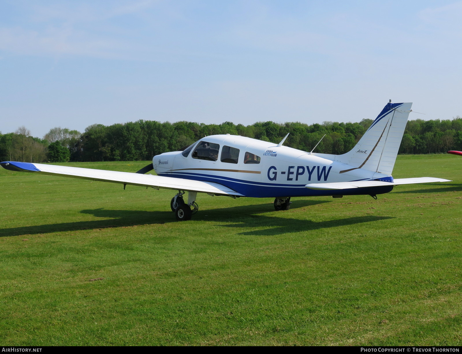 Aircraft Photo of G-EPYW | Piper PA-28-181 Archer | Lydd Aero Club | AirHistory.net #686996