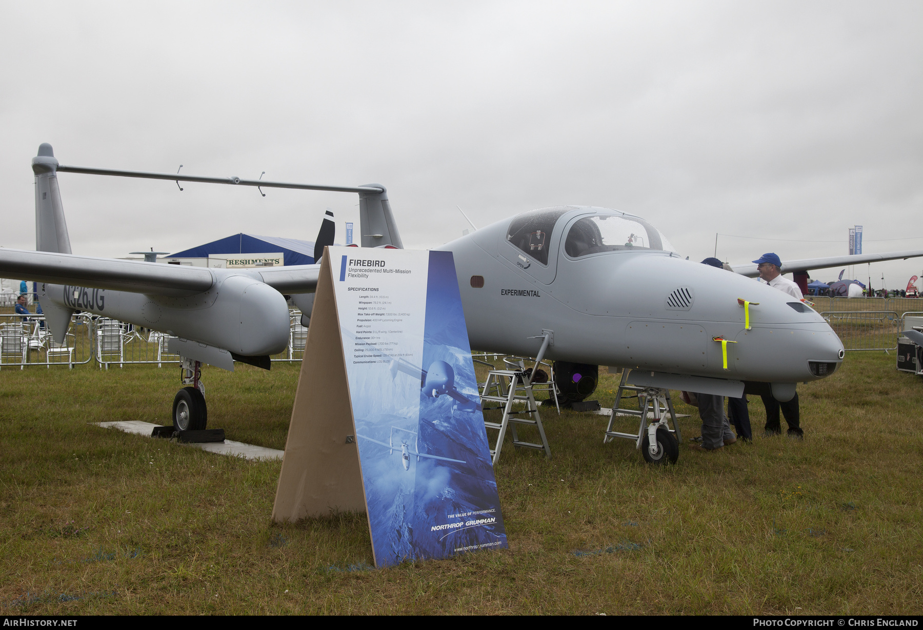 Aircraft Photo of N826JG | Northrop Grumman Firebird | AirHistory.net #687004