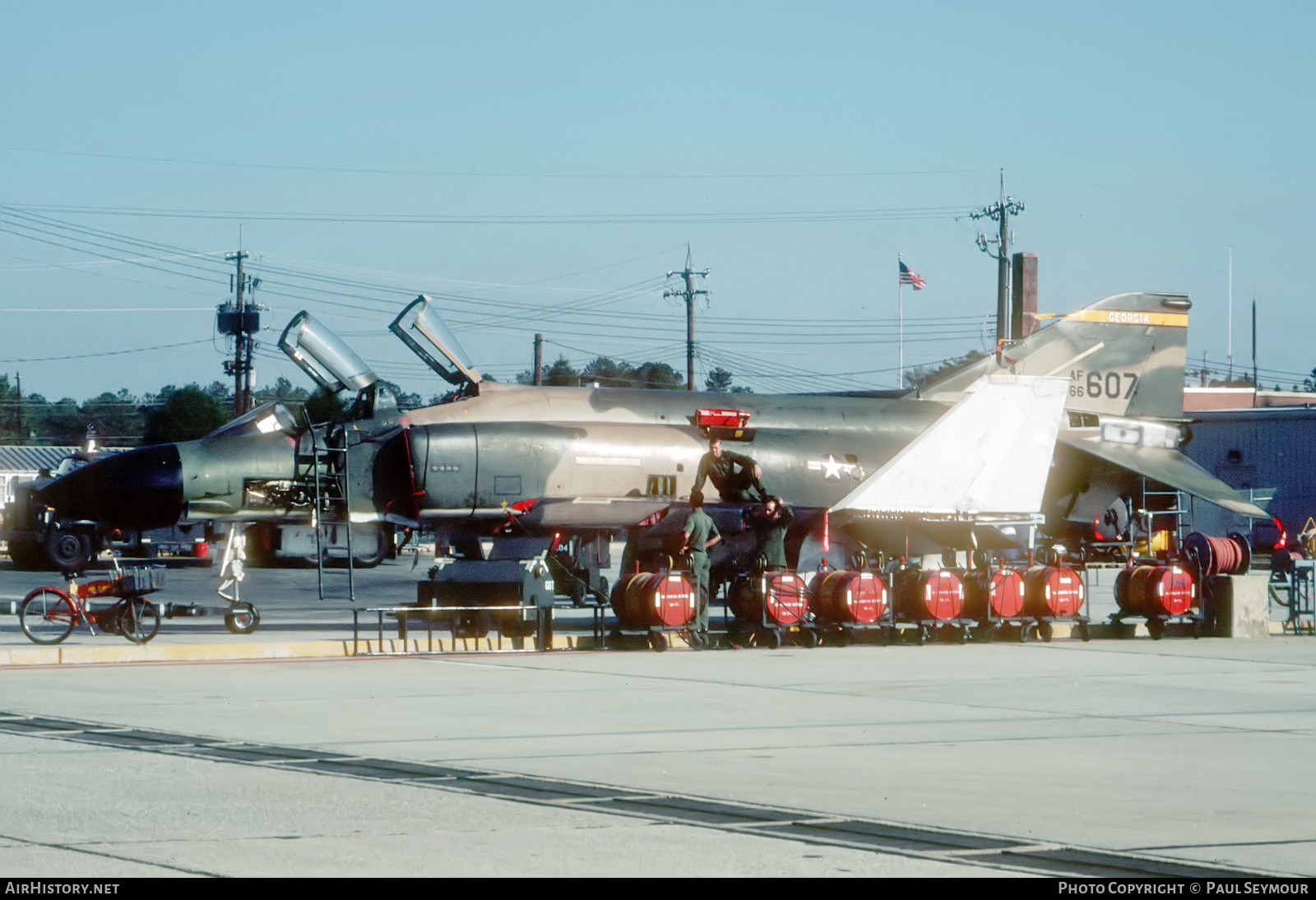 Aircraft Photo of 66-7607 / AF66-607 | McDonnell F-4D Phantom II | USA - Air Force | AirHistory.net #687006