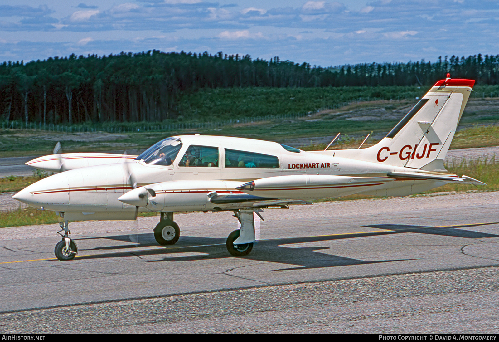 Aircraft Photo of C-GIJF | Cessna 310R | Lockhart Air Services | AirHistory.net #687020
