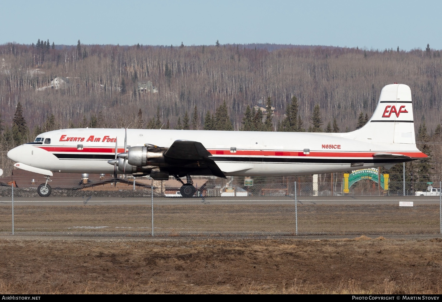 Aircraft Photo of N651CE | Douglas DC-6B | Everts Air Fuel | AirHistory.net #687038