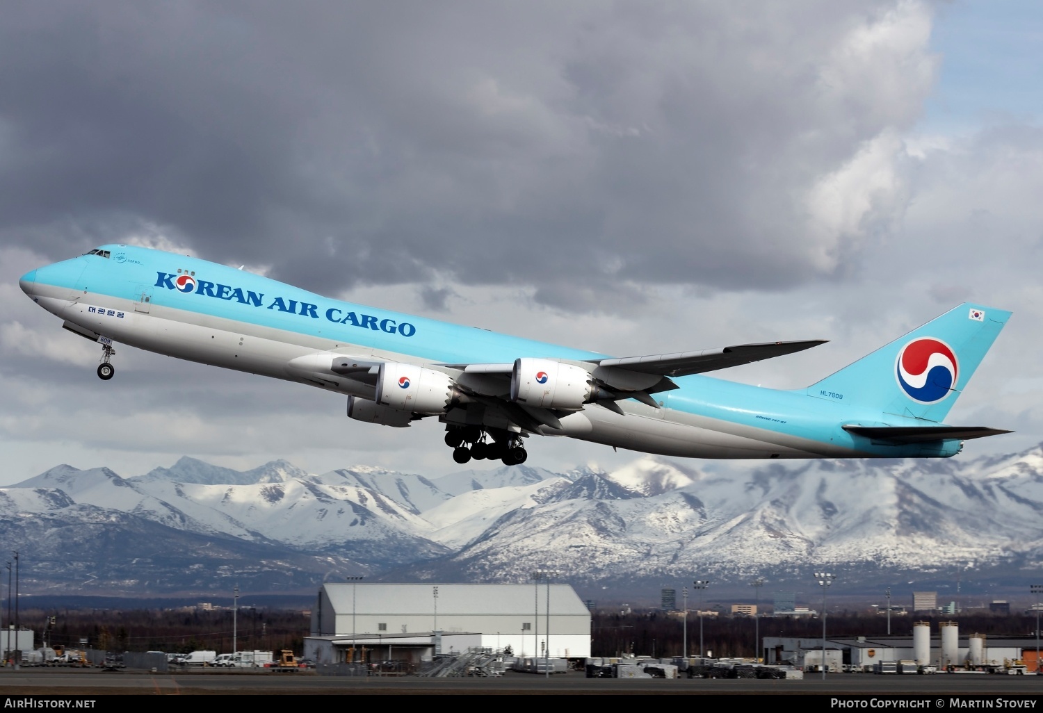 Aircraft Photo of HL7609 | Boeing 747-8HTF/SCD | Korean Air Cargo | AirHistory.net #687045