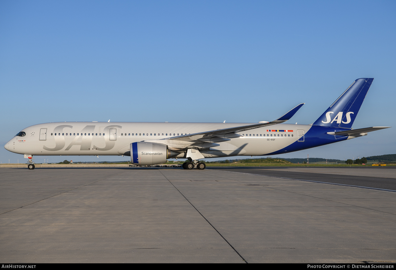 Aircraft Photo of SE-RSF | Airbus A350-941 | Scandinavian Airlines - SAS | AirHistory.net #687065