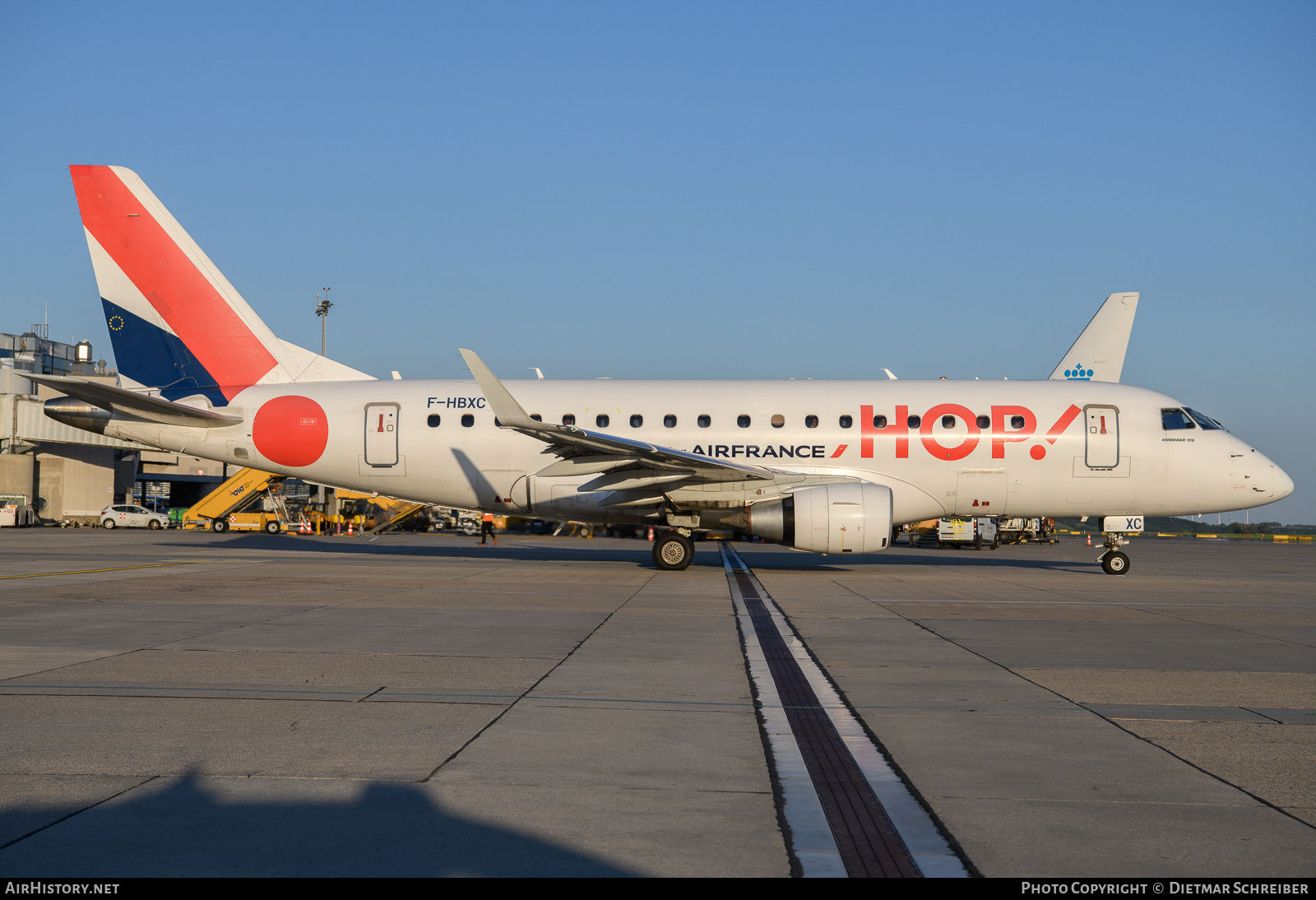 Aircraft Photo of F-HBXC | Embraer 170STD (ERJ-170-100STD) | Hop! | AirHistory.net #687080