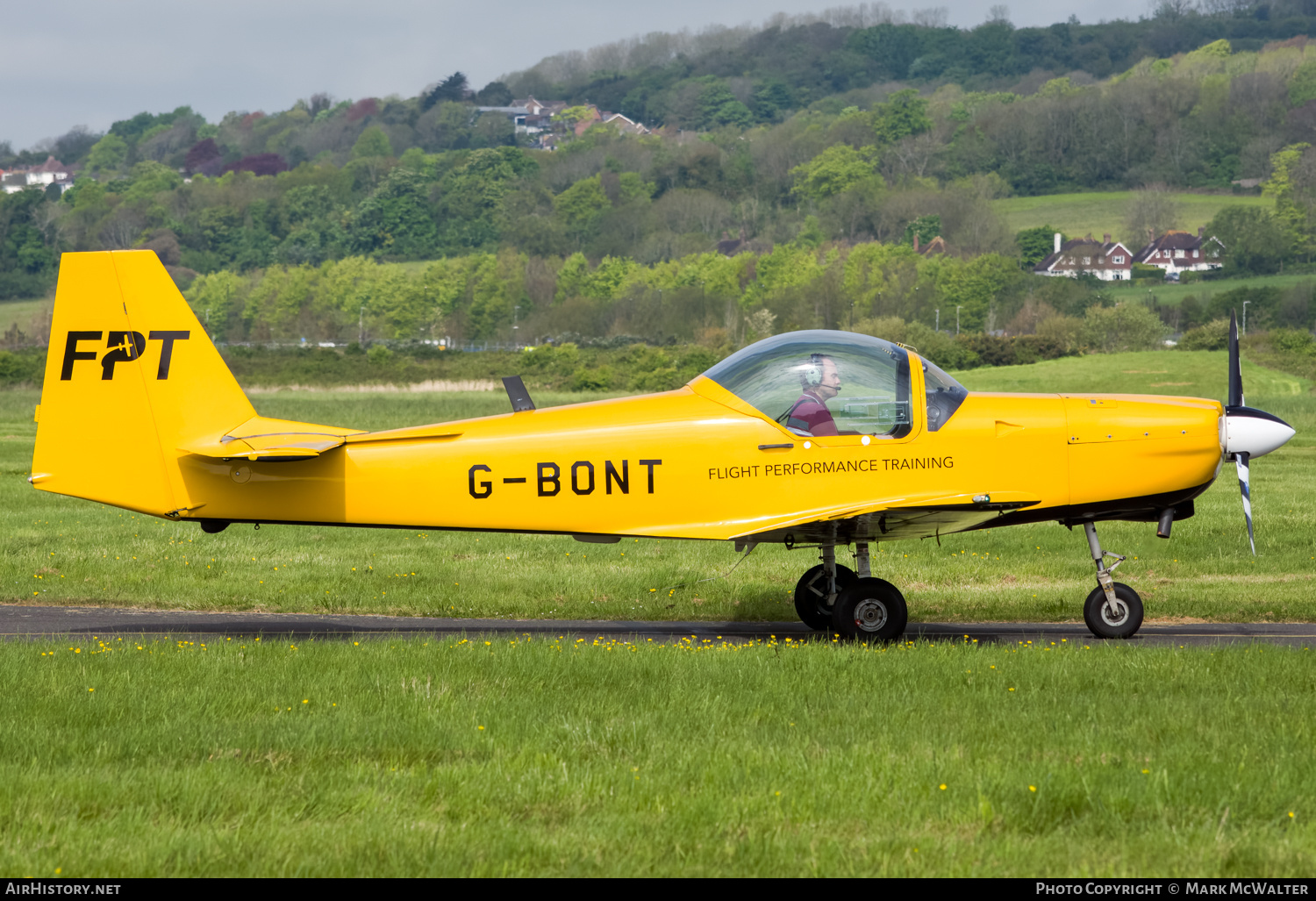 Aircraft Photo of G-BONT | Slingsby T-67M Firefly Mk2 | Flight Performance Training - FPT | AirHistory.net #687132