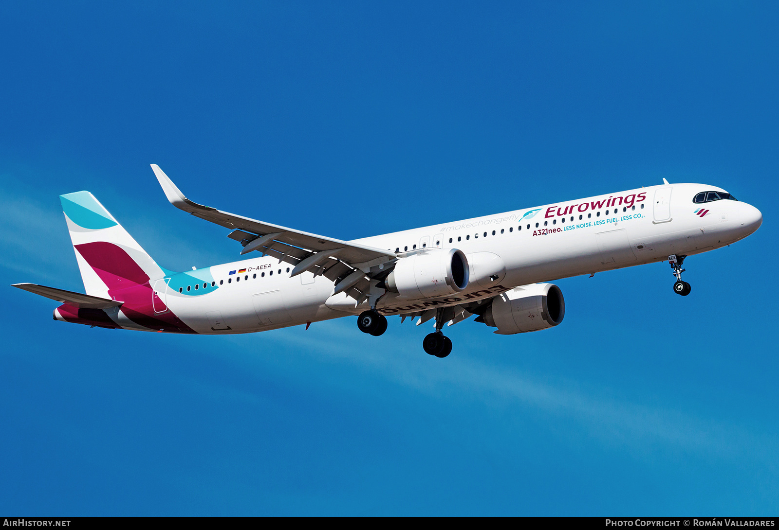 Aircraft Photo of D-AEEA | Airbus A321-271NX | Eurowings | AirHistory.net #687146