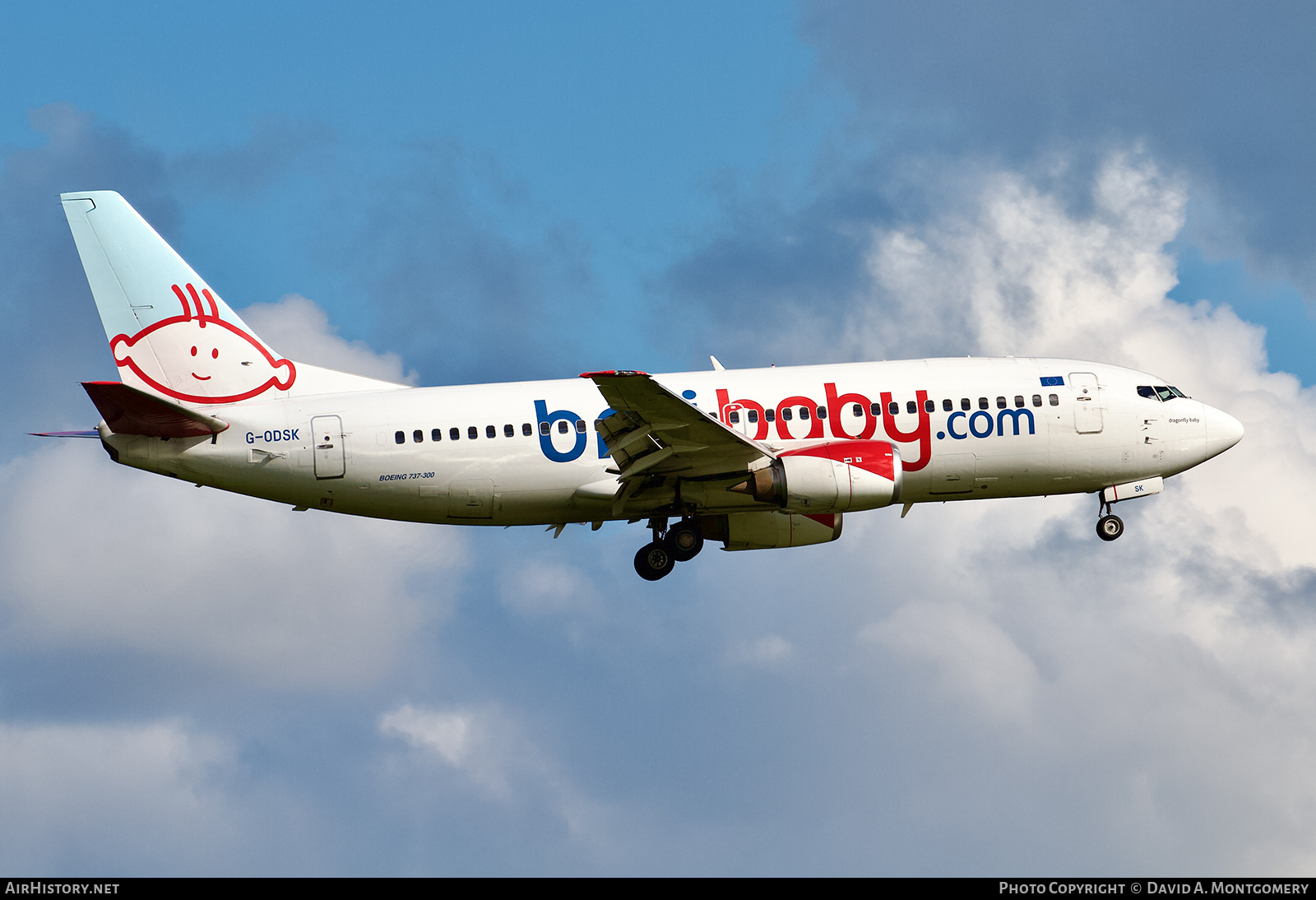 Aircraft Photo of G-ODSK | Boeing 737-37Q | Bmibaby | AirHistory.net #687150