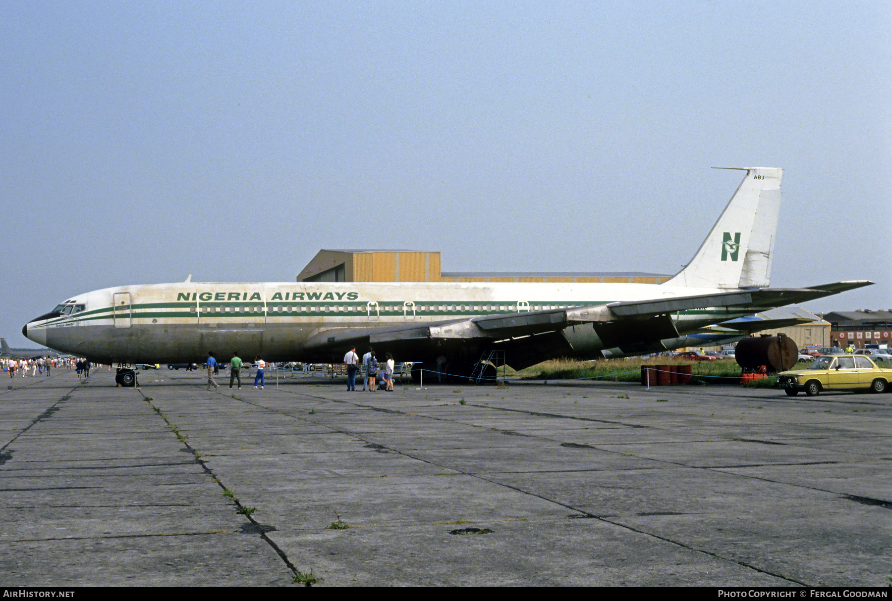 Aircraft Photo of 5N-ABJ | Boeing 707-3F9C | Nigeria Airways | AirHistory.net #687167