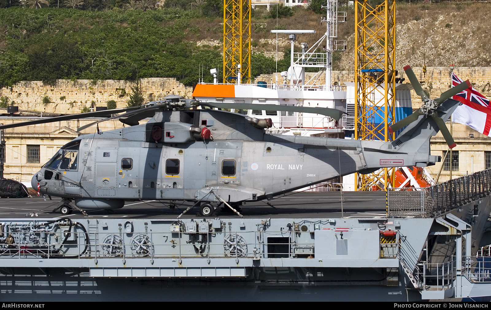 Aircraft Photo of ZH864 | EHI EH101-111 Merlin HM1 | UK - Navy | AirHistory.net #687174