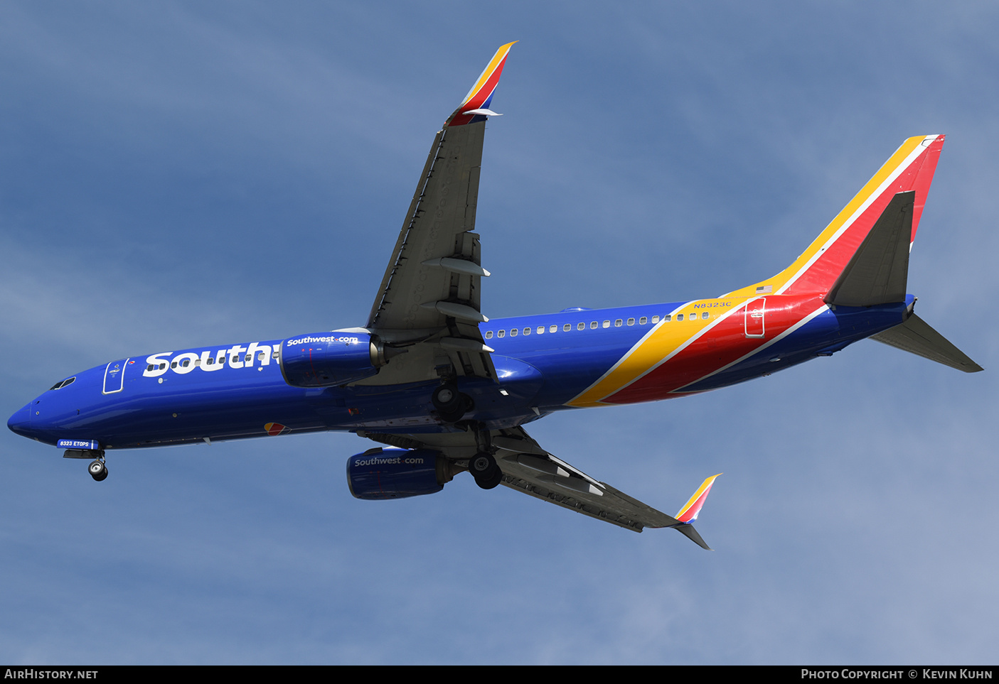 Aircraft Photo of N8323C | Boeing 737-8H4 | Southwest Airlines | AirHistory.net #687181