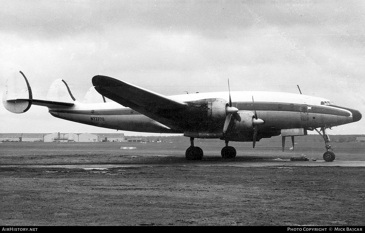 Aircraft Photo of N7777G | Lockheed L-749A(F) Constellation | AirHistory.net #687218