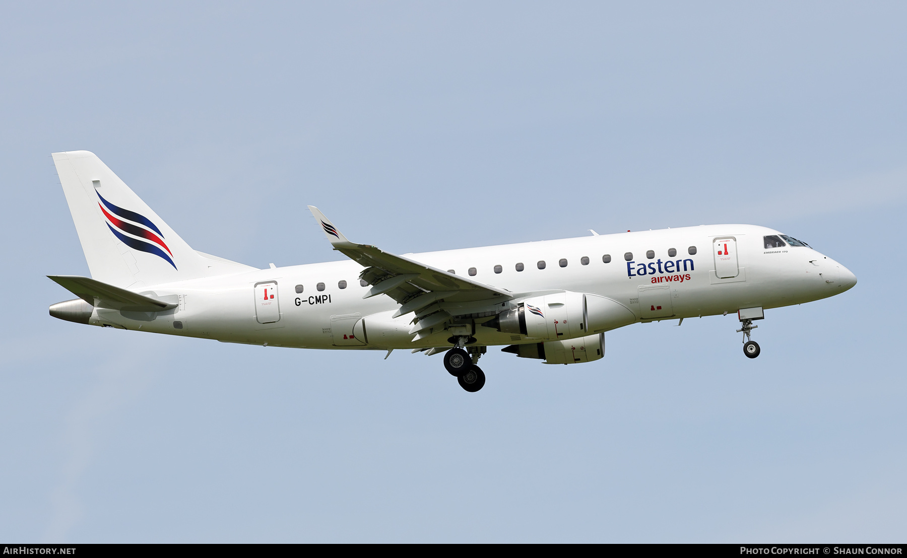 Aircraft Photo of G-CMPI | Embraer 170LR (ERJ-170-100LR) | Eastern Airways | AirHistory.net #687237