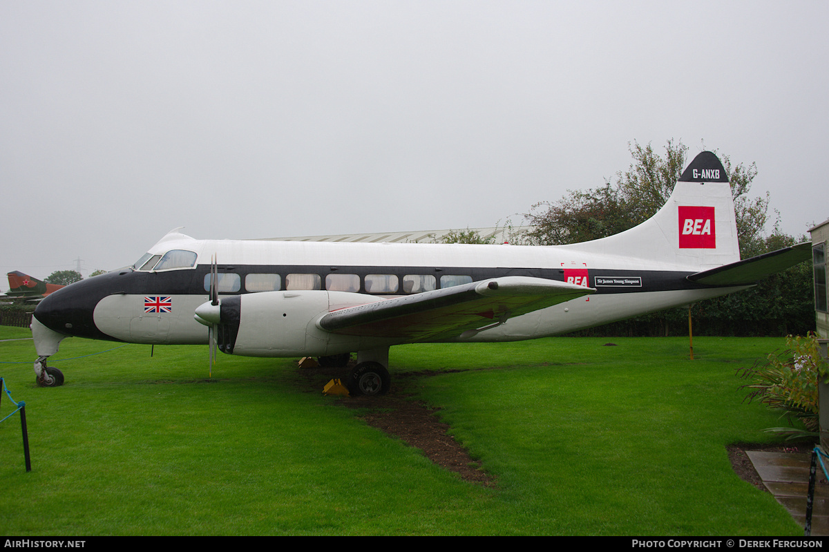 Aircraft Photo of G-ANXB | De Havilland D.H. 114 Heron 1B | BEA - British European Airways | AirHistory.net #687245