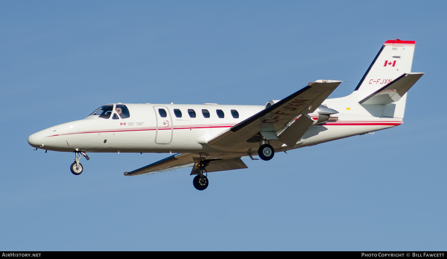 Aircraft Photo of C-FJXN | Cessna 550 Citation II | Transport Canada | AirHistory.net #687282