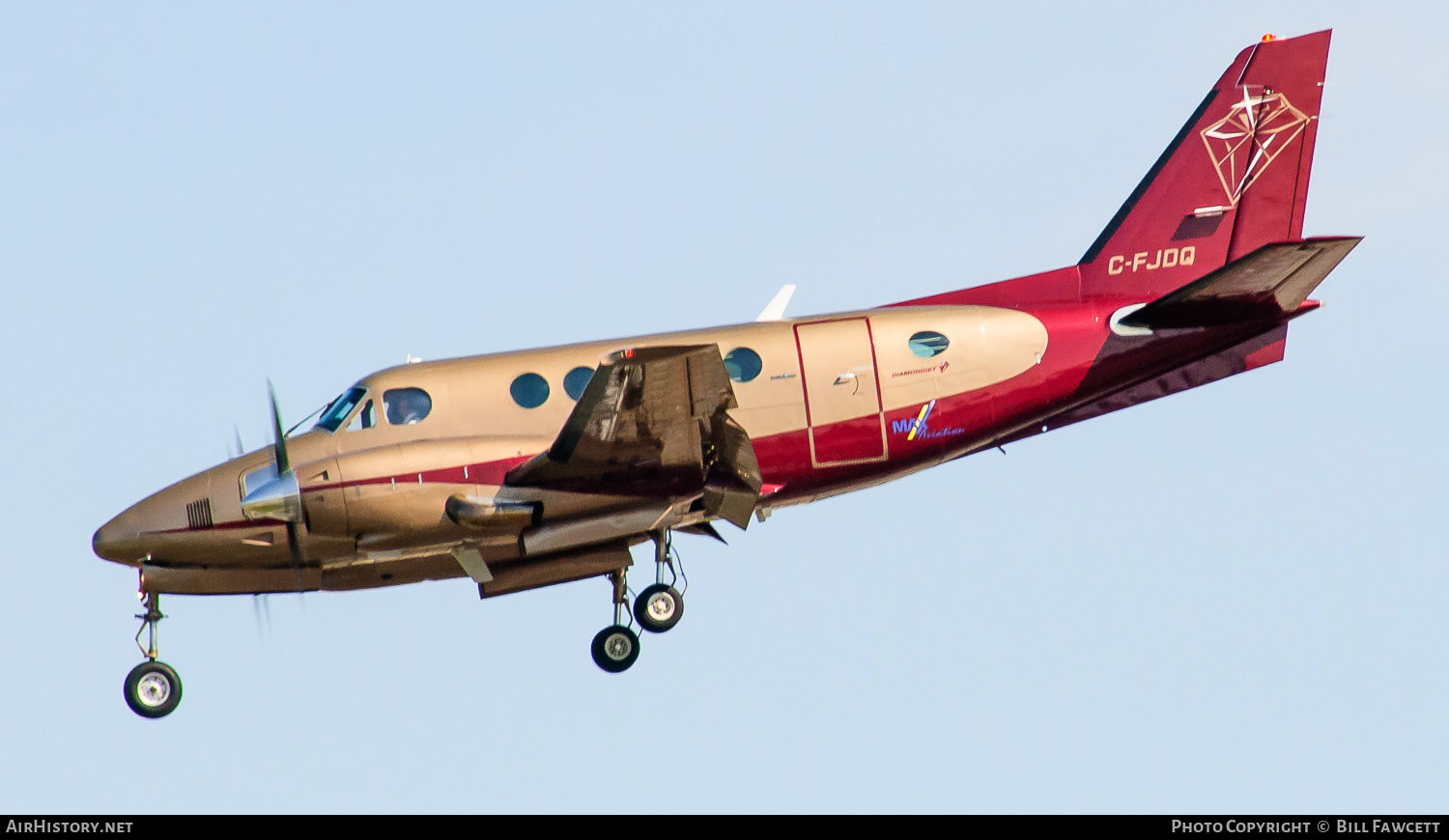 Aircraft Photo of C-FJDQ | Beech B100 King Air | Max Aviation | AirHistory.net #687288