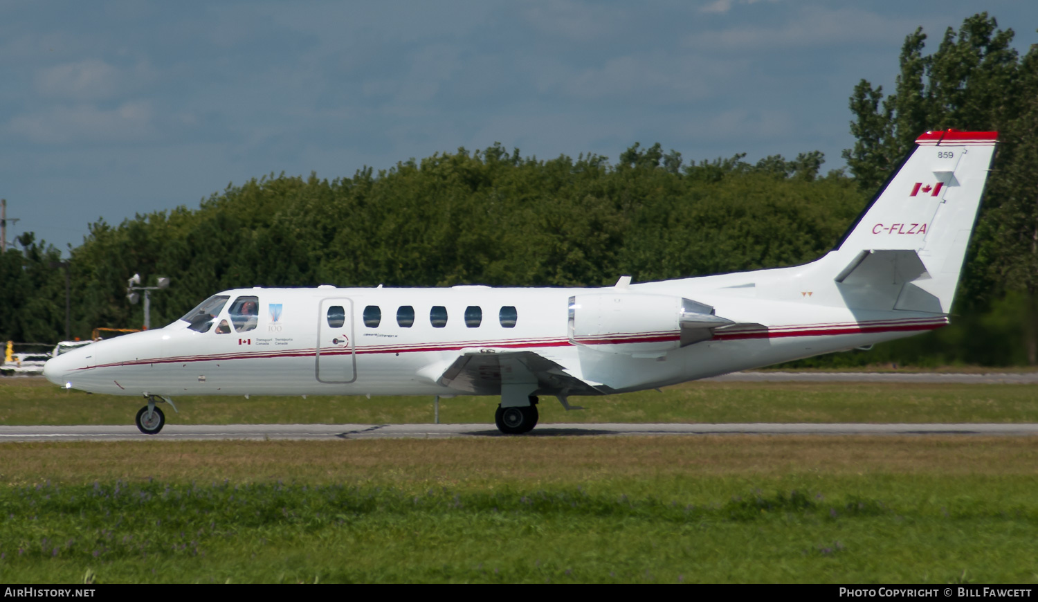 Aircraft Photo of C-FLZA | Cessna 550 Citation II | Transport Canada | AirHistory.net #687298